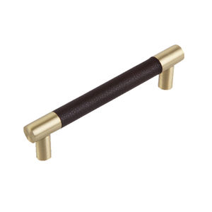 高档橱柜衣柜储物柜明装柜门美式简约把手鞋柜床头柜包真皮小拉手