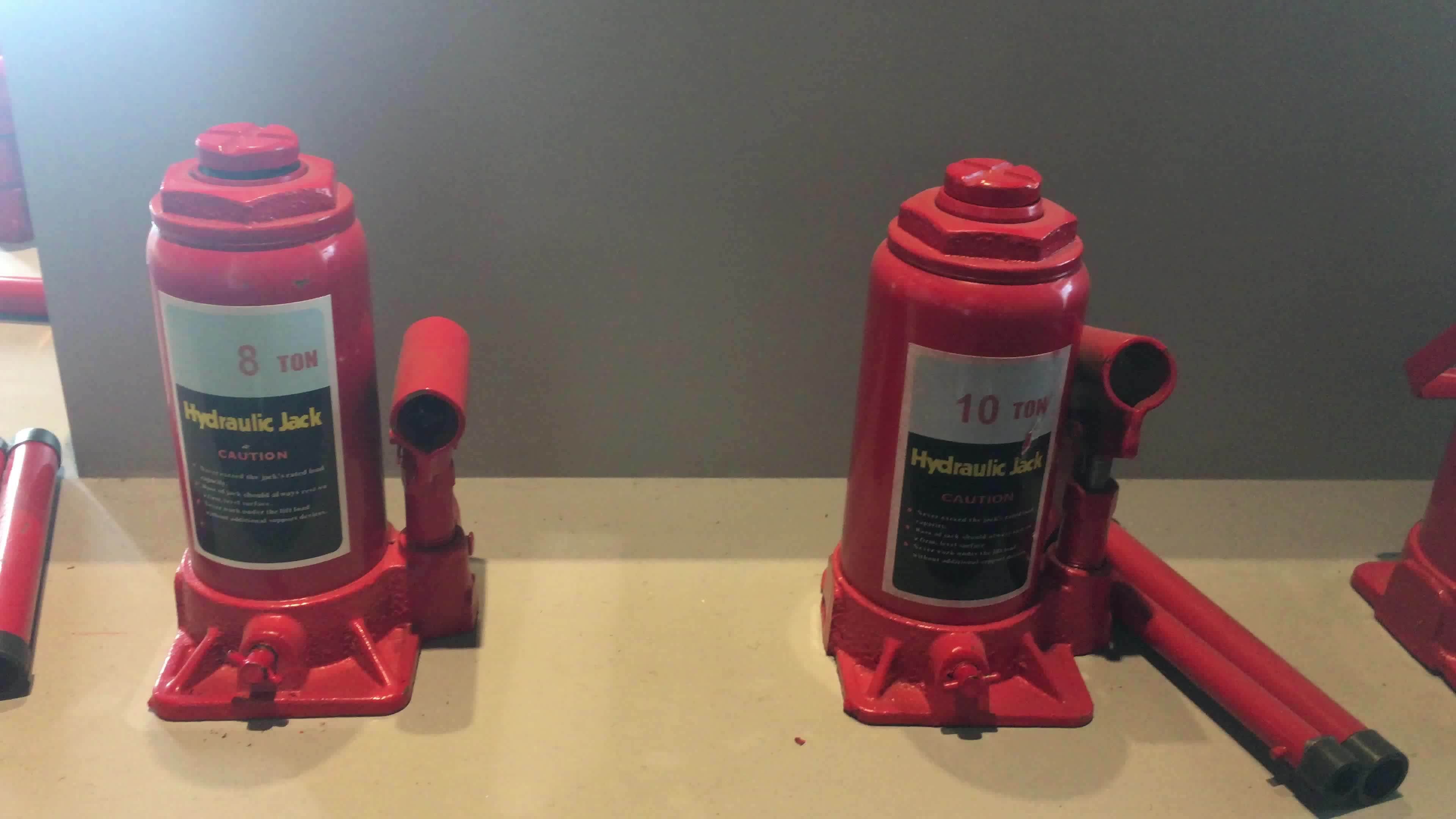 Low Profile Hydraulic Bottle Jack 20 Ton Automotive Shop Axle Jack