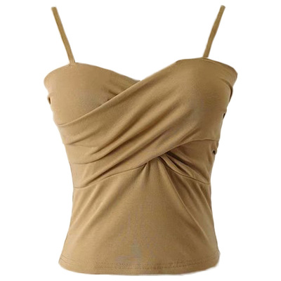 酒吧叠穿蹦迪韩版ins潮吊带背心