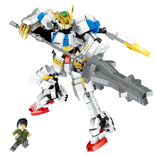 恒三和积木玩具男孩益智拼装变形机器人金刚儿童拼图组装高达机甲