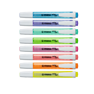 德国思笔乐275荧光笔彩色大容量标记笔学生记号做笔记划重点神器