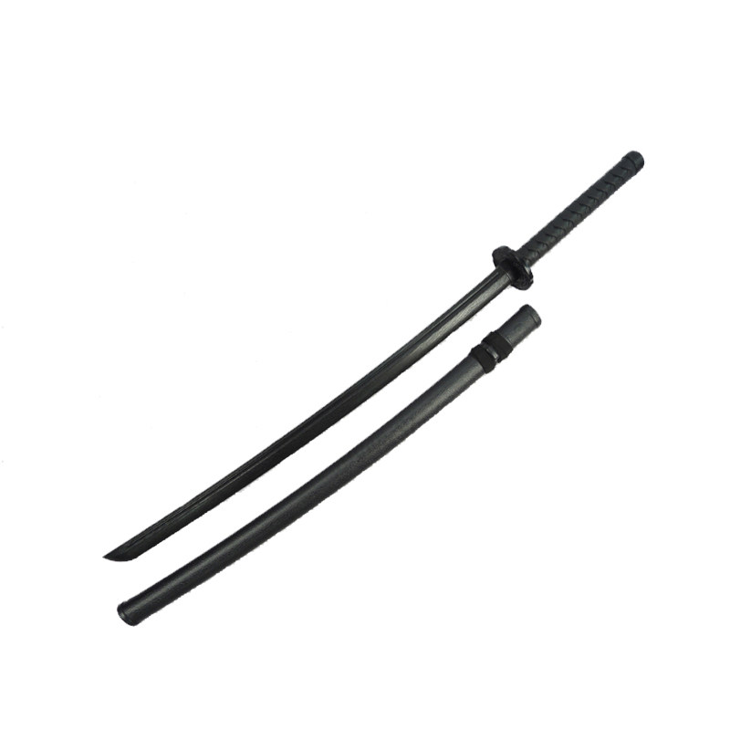 台湾龙裕塑钢木纹练习刀居合刀剑道玩具训练道具防身竹刀冷钢同款