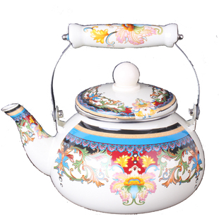 新疆饭店特色加厚搪瓷壶烧水壶奶茶壶凉水壶中药壶电磁炉燃气通用