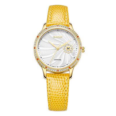 Rarone雷诺小雏菊时尚机械女表