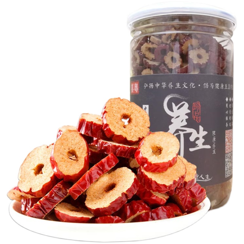 红枣片180g圈新疆泡茶煲汤无核干货