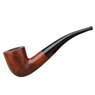 木香手工石楠木烟斗男士过滤小斗实木老式传统专用烟具长柄阅读斗