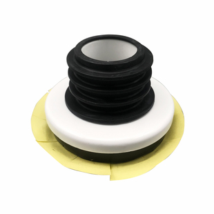 乐净小便斗器池法兰墙排连接出水直排污口出水密封圈胶泥出水口