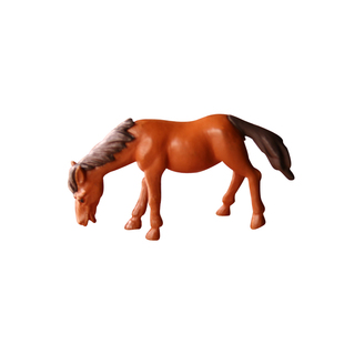 骏马迷你小摆件枣红马白马微景观多肉盆栽装饰品diy材料玩偶模型