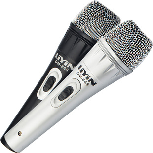 超值一对装2支 家用K歌话筒KTV专用家庭唱歌音响有线麦克风动圈麦