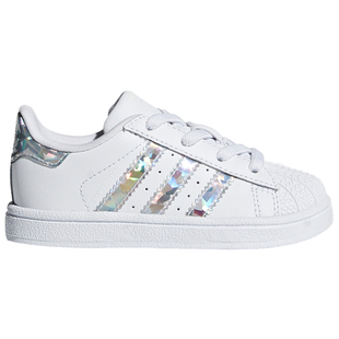 Adidas/阿迪达斯官方正品SUPERSTAR EL I三叶草小童休闲鞋 CG6707
