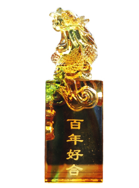 古法琉璃送友人同学聚会纪念品