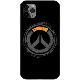 守望先锋标志小众全包简约手机壳XS适用iPhone16液态硅胶SE小米13/12/14苹果15ProMax华为安卓光面玻璃保护壳