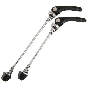 美利达通用山地车前后快拆杆前轴后轴快拆轮组花鼓快拆杆单车配件