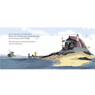 现货 Benji Davies班吉戴维斯：奶奶的小鸟 英文原版 Grandma Bird 3-6岁 绘本【中商原版】