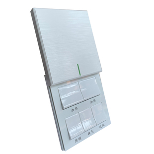 浴霸开关五开联动五合一家用卫生间防水风暖通用16A86型滑盖开关