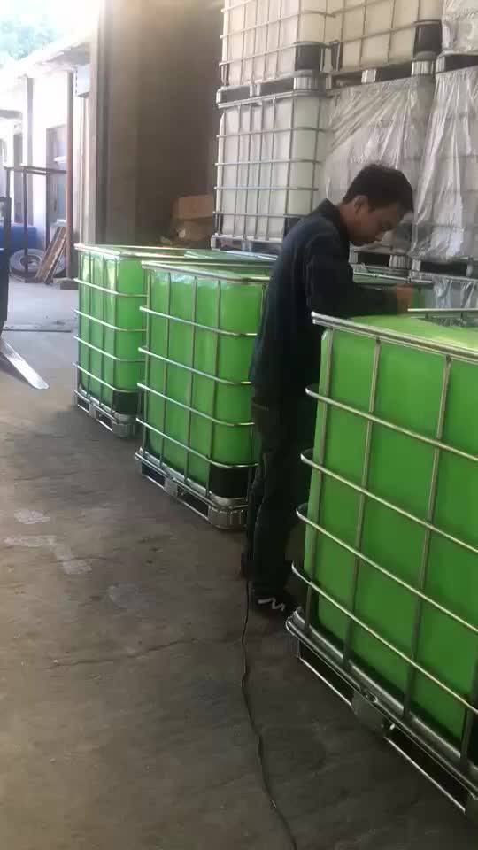 Poly Used Plastic Ibc Tank Container Tote 1000l With Steel Cage Buy