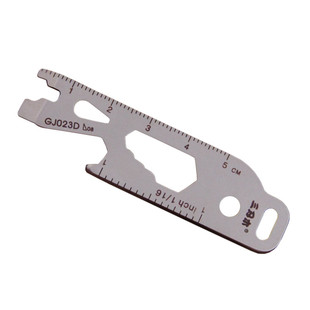 正品三刃木袖珍随身钥匙扣开瓶器扳手EDC随身多功能工具GJ039Z