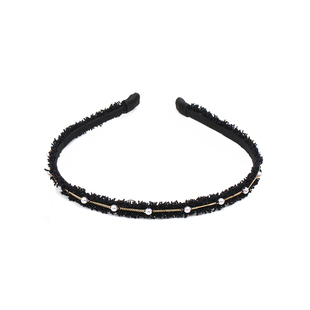 珍珠发箍韩国网红名媛超仙小香风清新百搭细款压发甜美气质头箍22