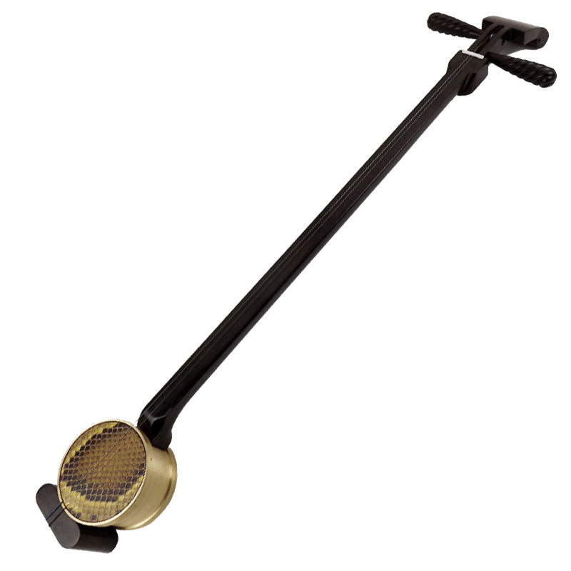 梵巢牌黑檀木材质剧团乐队演奏用琴民族拉弦乐器坠胡8402赠送配件