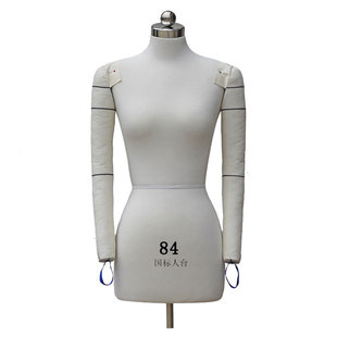 立裁手臂女国标92男白色布手臂立体裁剪人台可插针专用软体假胳