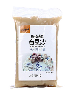 韩式裱花豆沙500g馅料山桃果子