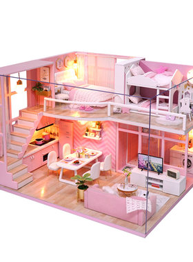 diy小屋木创意礼物送女友