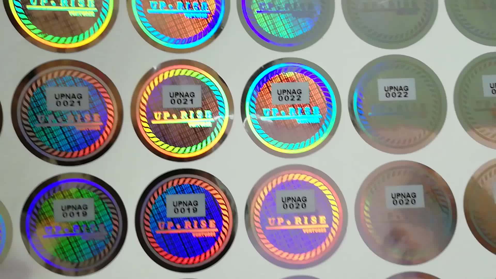 Custom Vinyl Tamper Proof Hologram Stickers Buy Cheap Custom Hologram