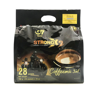 强劲越南G7特浓郁咖啡原装进口3合1三合一速溶咖啡粉即溶冲泡饮品
