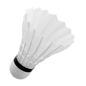 8.9元包邮 迪科斯 鹅毛羽毛球12只