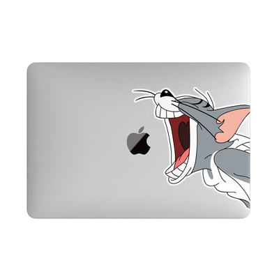 创意可爱原色工场卡通电脑贴膜