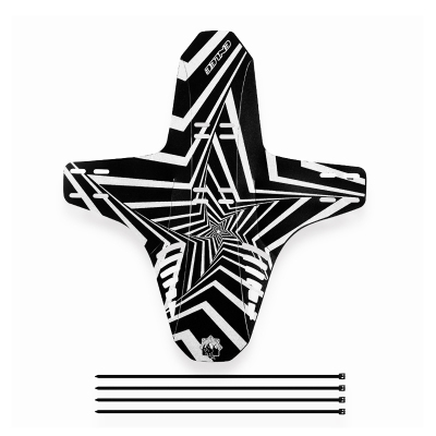 反光便携超薄前叉挡泥板