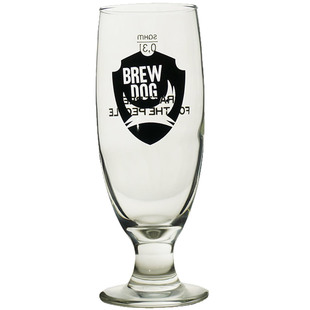 英国BREWDOG酿酒狗原装进口精酿啤酒杯朋克高脚杯玻璃杯300ml专用
