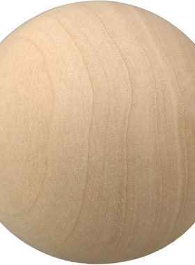 手工DIY圆实无孔木质原木玩具
