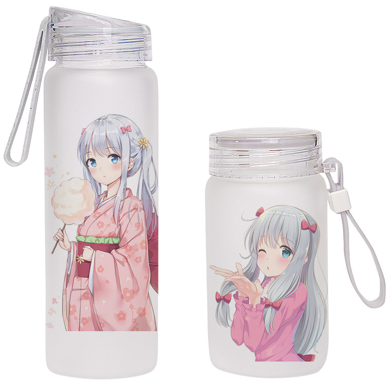 埃罗芒阿情色漫画老师和泉纱雾动漫周边玻璃杯水杯二次元杯子定制