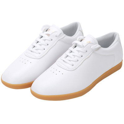 劲武太极鞋软牛皮真皮秋冬透气