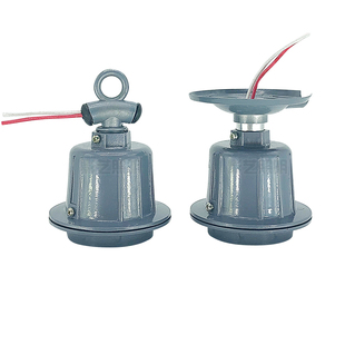 特厚压铸灯头铜芯E27螺口 大功率耐高温铜线E40 户外防水大口灯座