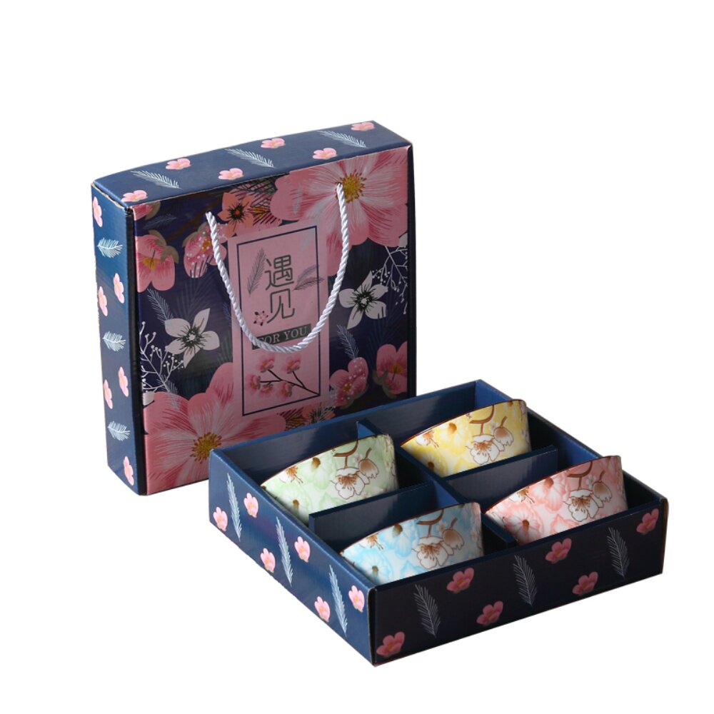 结婚送礼红碗套装创意组合礼盒装