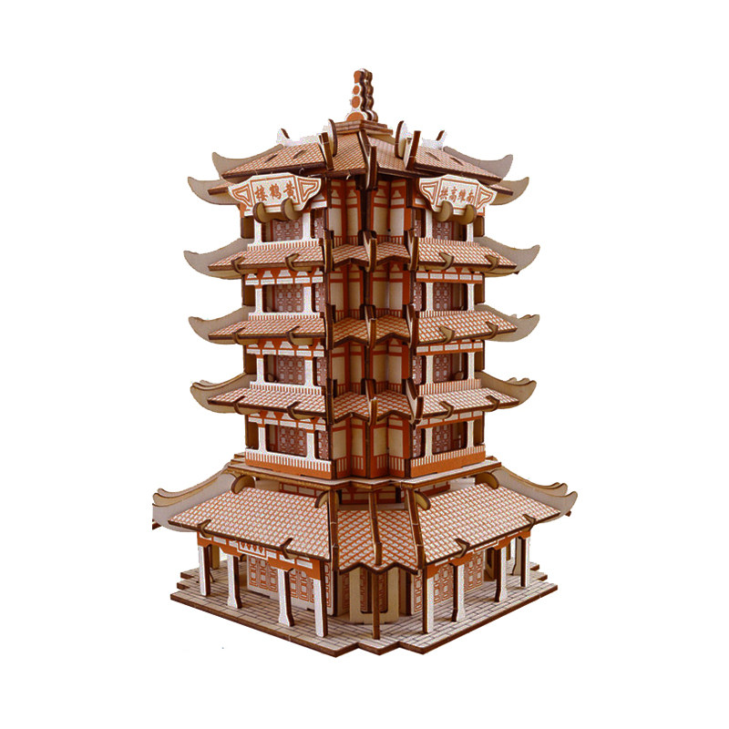 diy俄罗斯城堡益智玩具模型包邮