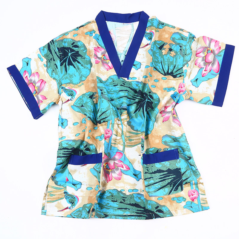 棉缎情侣汗蒸服大码胖MM