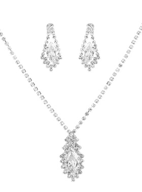 精致简约小巧甜美清新项链锆石