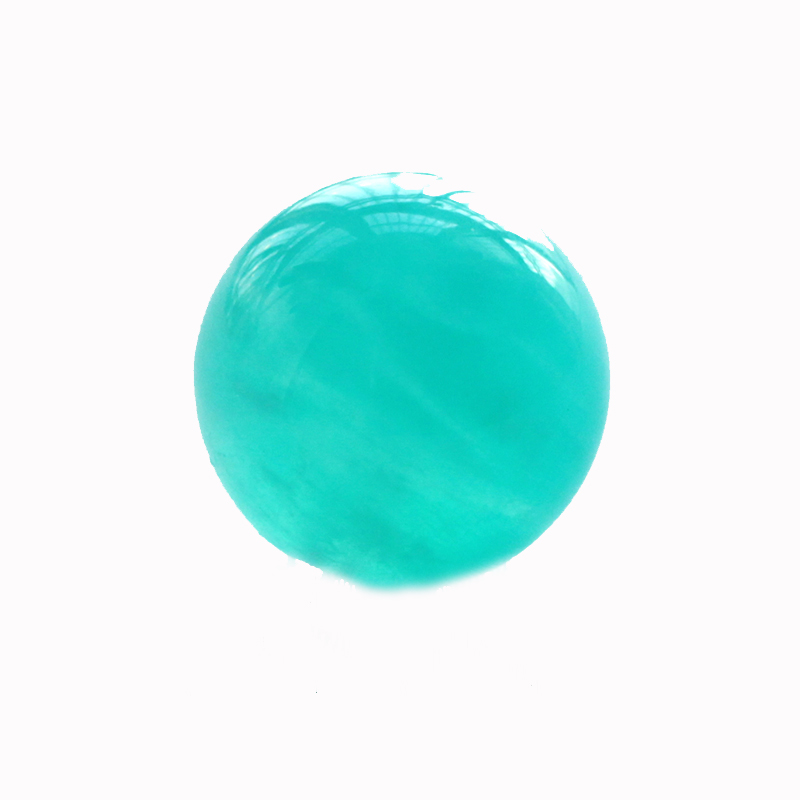diy水晶配件 天然6A级冰种天河石散珠 天河石半成品圆珠手链饰品