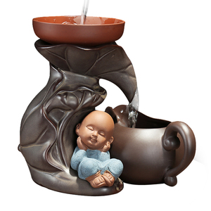 创意紫砂茶漏和尚滤茶器陶瓷茶叶过滤器摆件功夫茶具茶道配件包邮