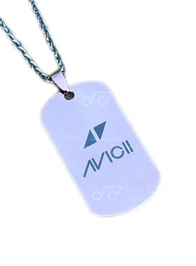 百大DJ电音周边情侣吊坠项链手链A神棉花糖小马丁定制刻字diy饰品