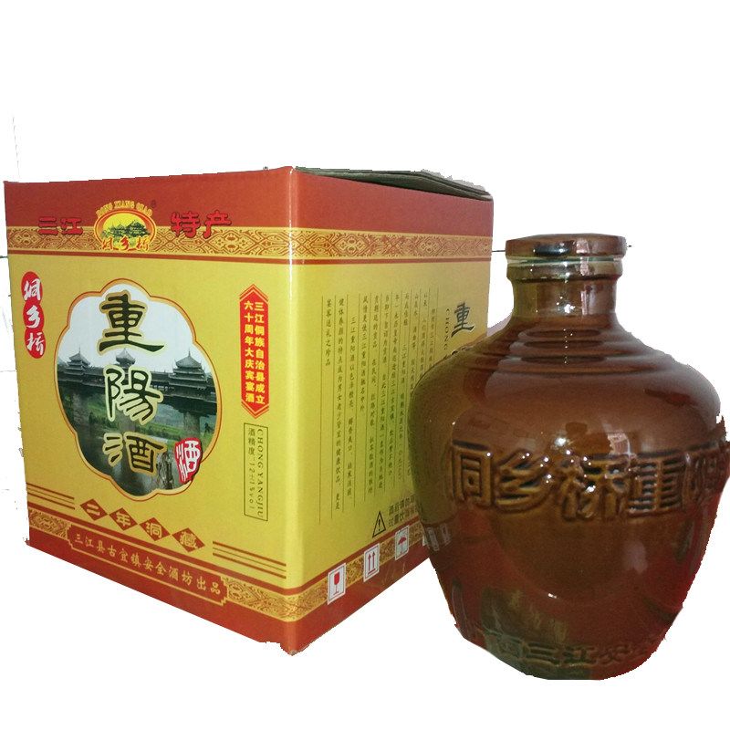 广西陈酿重阳节糯米酒坛装1200ml