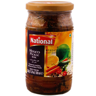 National MIXED PICKLE 什锦酱菜320g 巴基斯坦进口混合泡菜