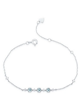 日系定制法式宫廷长条细手链