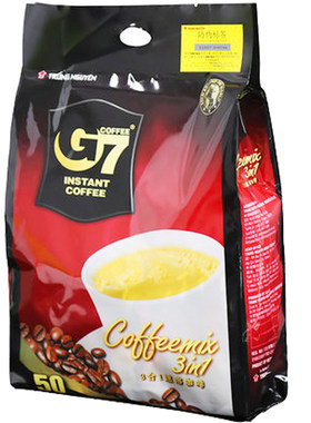 越南进口中原G7咖啡800g中文版三合一速溶咖啡浓香冲调饮品包邮