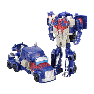 变形玩具5 大黄蜂警车武士铁腕金刚汽车机器人拼装模型男孩礼物