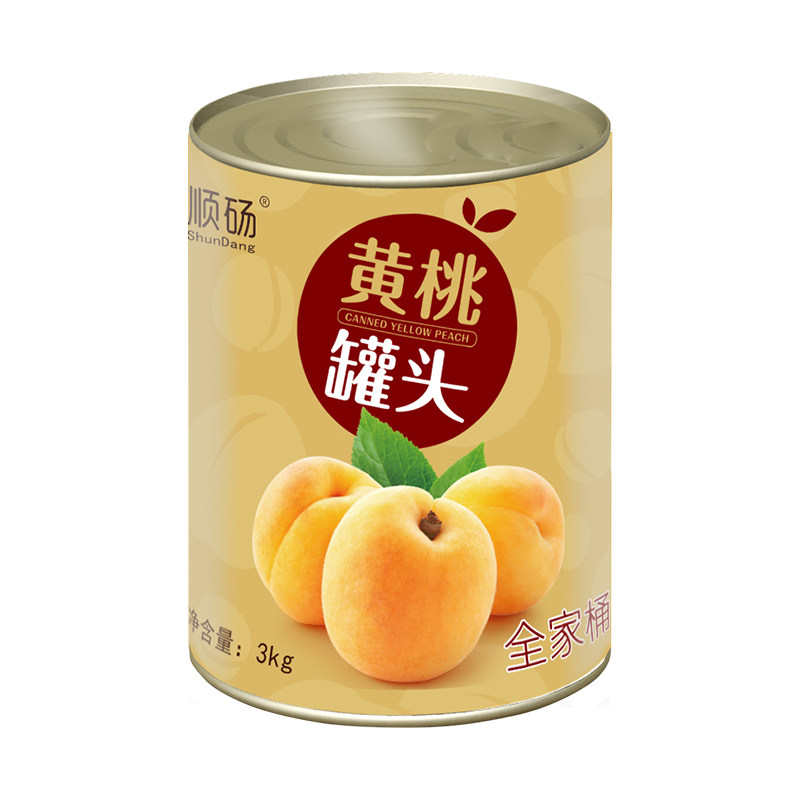 黄桃罐头砀山特产自助餐烘焙蛋糕