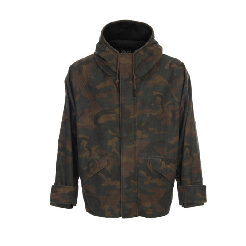 Yeezy  Hooded Jacket camo 迷彩 连帽外套 Kanye West 现货秒发
